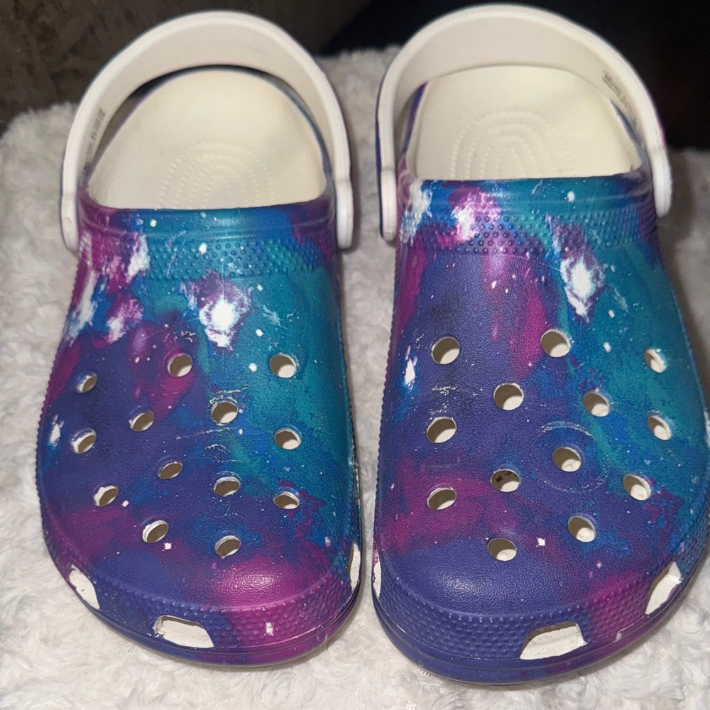 Adult Galaxy crocs